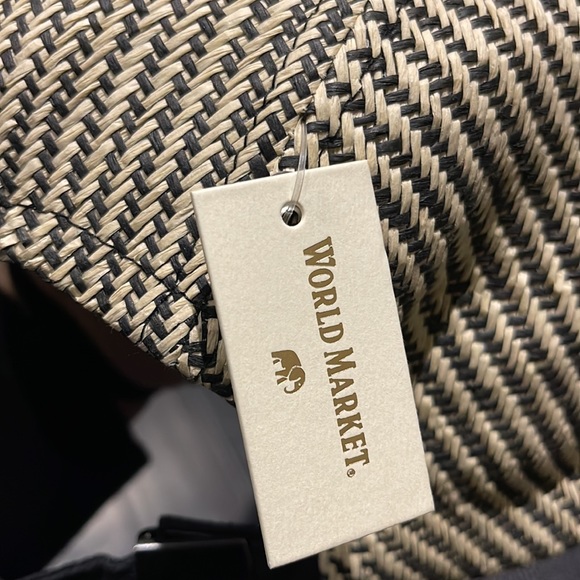 NWT Cost Plus World Market straw hat - Picture 3 of 3